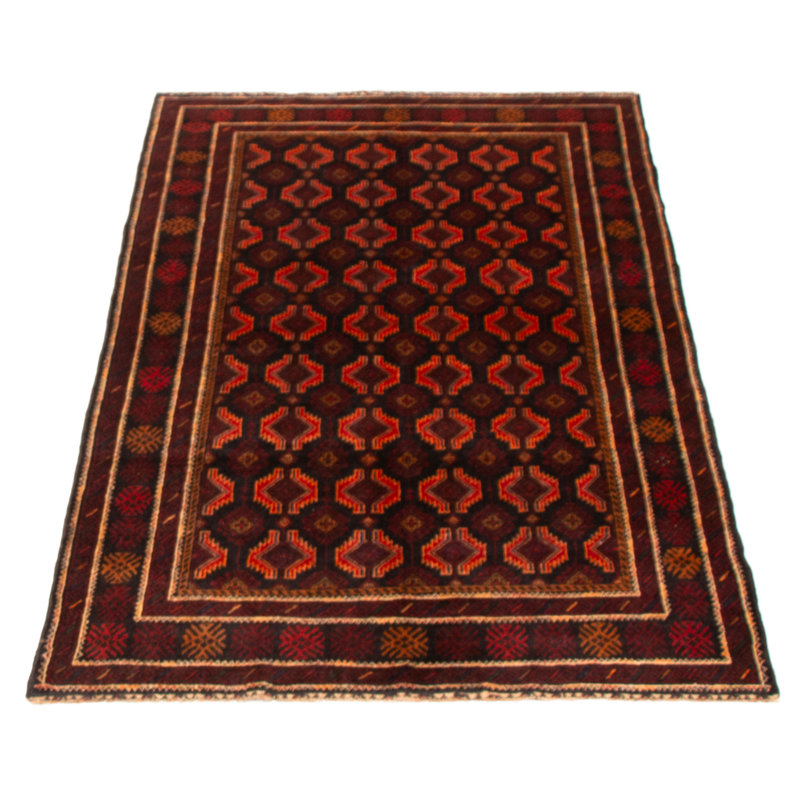Teimani Black Rug 4'0" x 6'6"