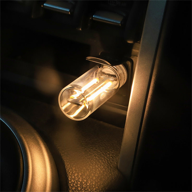 Veilleuse - Lampe d'ambiance intérieure inspirée Lampes de voiture USB DEL Éclairage intérieur de voiture USB à brancher automobile