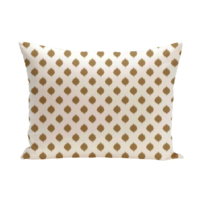 Ensemble de napperons géométriques 4 pièces Cop-IKAT, Brun