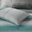 Ensemble de courtepointe en microfibre avec draps en coton Saben-23545857-41163353