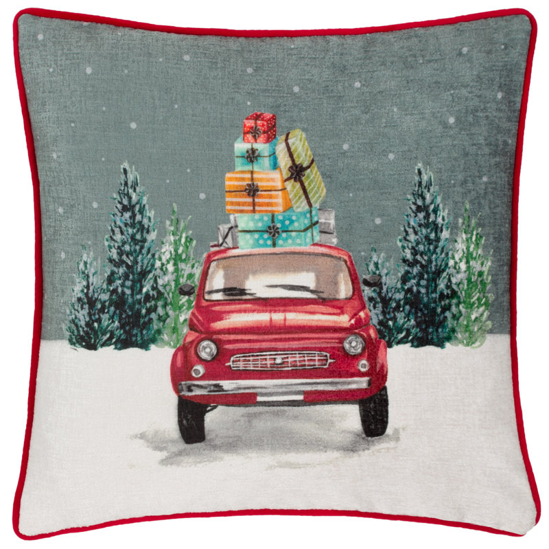 Amayla Abstract Square Throw Cushion
