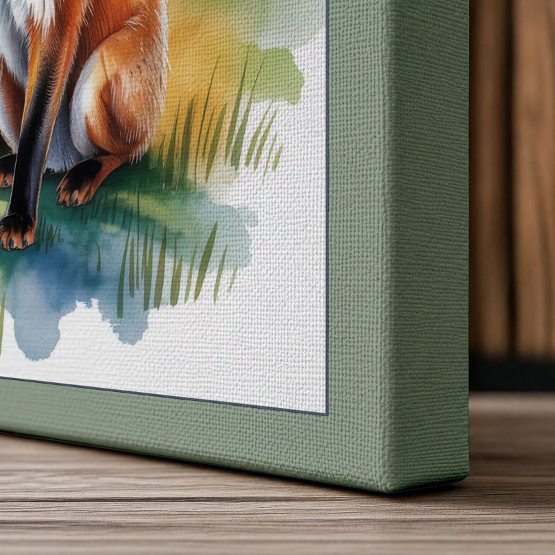 Print, 30x20 - 76.2 x 50.8 cm, Sage Border