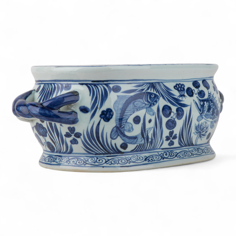 Handcrafted Oval Planter