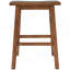 Tabourets de cuisine en bois à hauteur de comptoir 2 pièces Farmhouse Rustic
