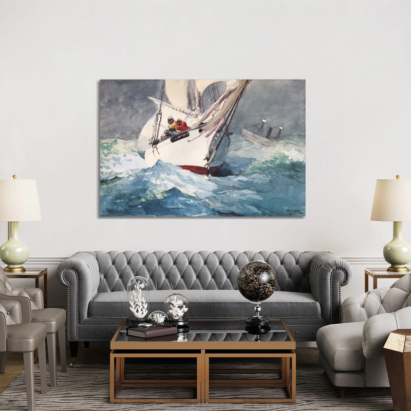 Diamond Shoal, 1905 by Winslow Homer - Wrapped Canvas Gallery-Wrapped Canvas Giclée, 152.5 cm H x 101.5 cm W
