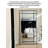 Nordic Hd Full Length Mirror, Square Painted Metal Frame-129884916
