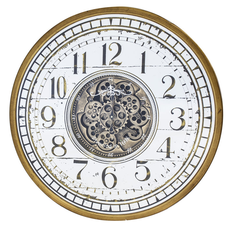 Ainslei Metal Wall Clock