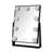 Jerdon 11.75" x 15.75" Lighted Tabletop Makeup Mirror, Plug In
