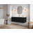 Roswell Floating 60'' Single Bathroom Vanity with Marble Top