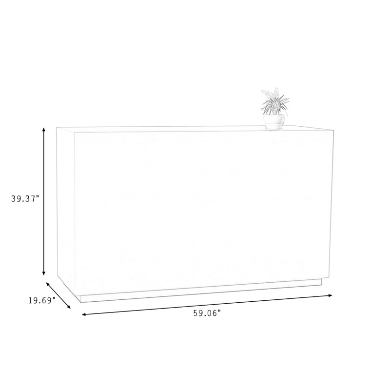 Bureau de réception Minimalist, 59.06