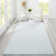 Langdon Wool Geometric Area Rug in Blue