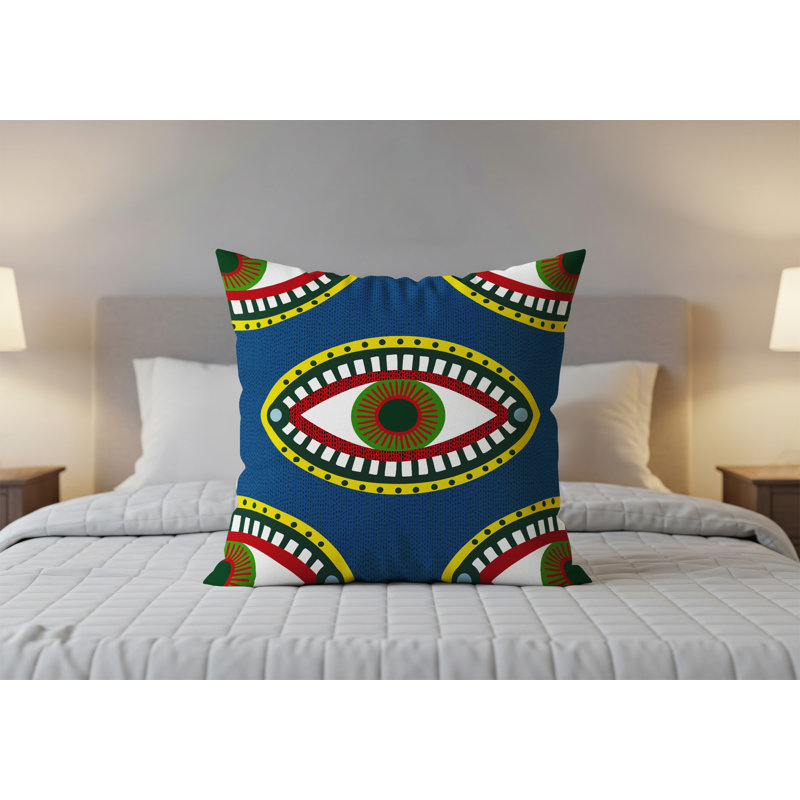 Coussin Evil Eye, 16 x 16