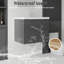 Meuble-lavabo flottant avec lavabo, porte à fermeture en douceur, lavabo en céramique, contreplaqué-1029260601-1029260607