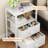 Open Wooden Bedside Table
