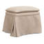 Draped Ottoman