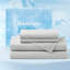 Draps rafraîchissants pour lit avec poche profonde jusqu'à 17,5 po-110222895-110222892