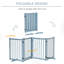 Free Standing Pet Gate With Door-1858726300