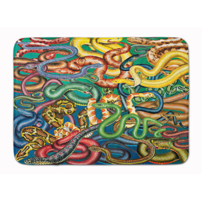 Tapis pour salle de bain Snakes