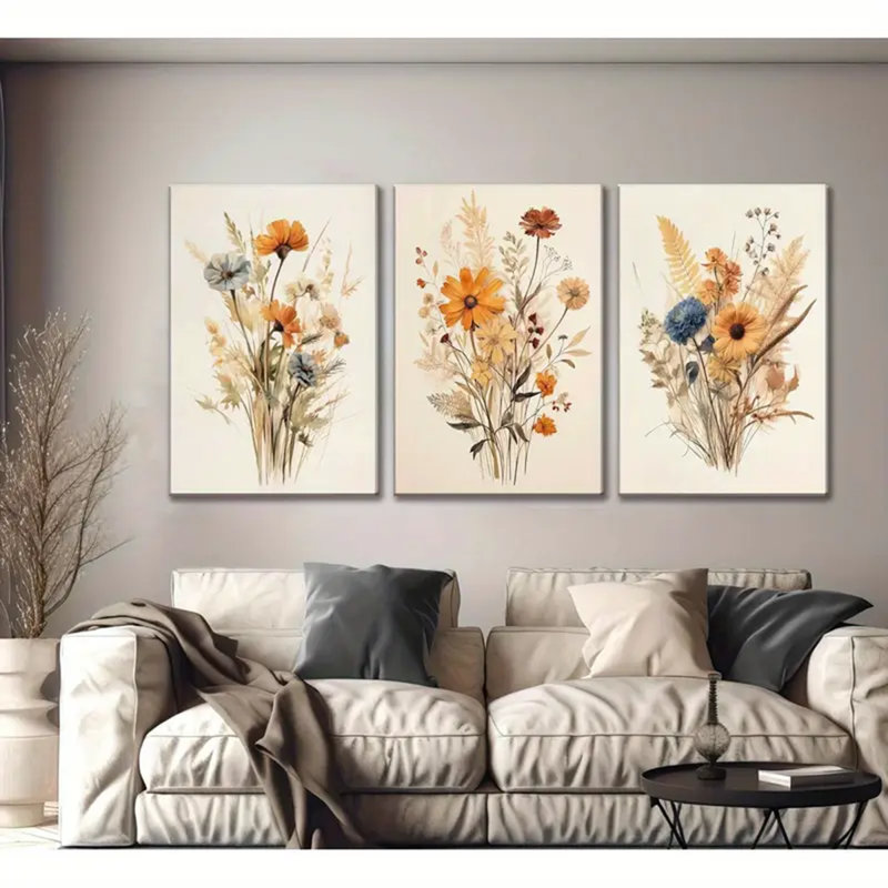 3 Piece Wrapped Canvas Print