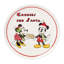 Disney Holiday Cookies for Santa Plate