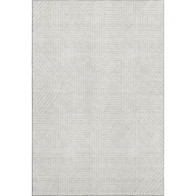 Premium Machine Washable Prisco Ivory Rug