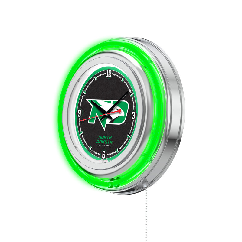 Horloge murale 15 po NCAA, Dakota du Nord