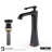 Karran Valera 23 In. Vitreous China Vessel Bathroom Sink With Faucet and Drain in Oil Rubbed Bronze