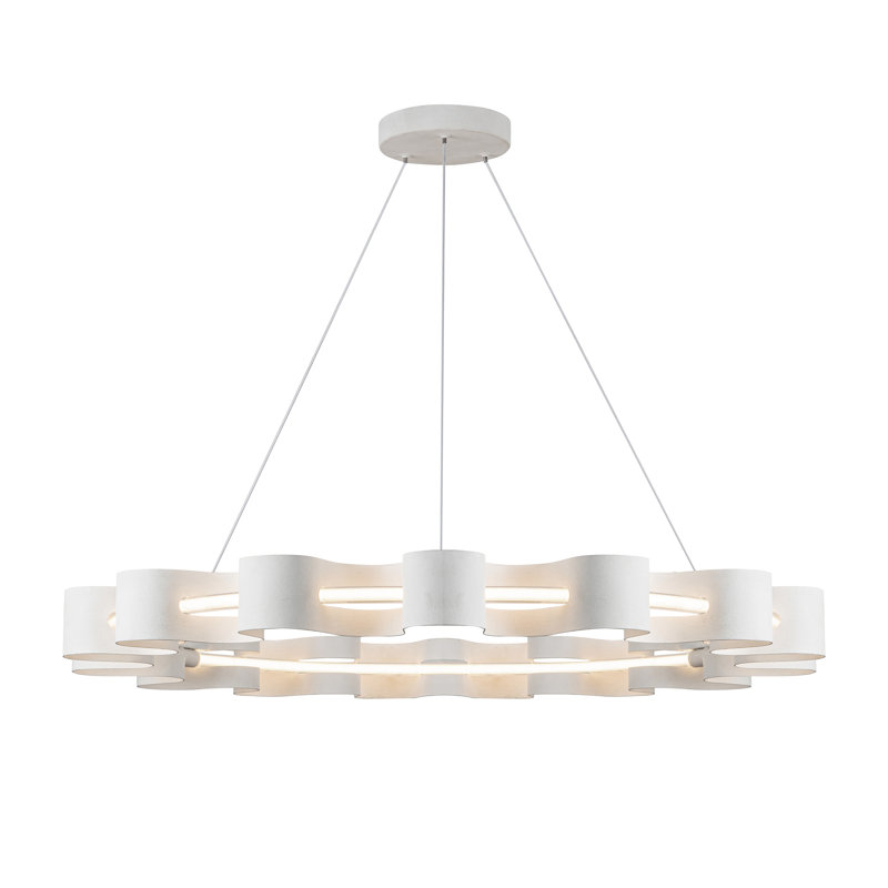 Nami 1 - Light LED Chandelier, Antique White