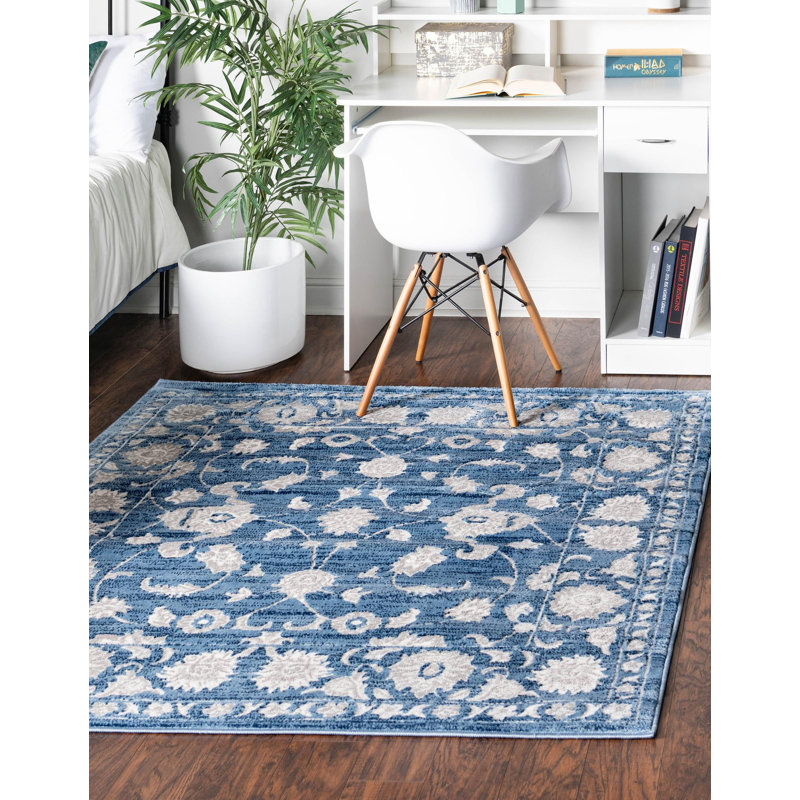 Tapis traditionnel urbain couleur plage, Carré 5 pi 3 po