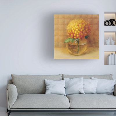 «Danhui Nai Chrysanthemum In Glass», art sur toile