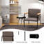 Fauteuil capitonné l 25 po-263208519