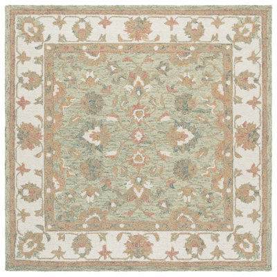 Héritage 125 touffeté à la main 80% laine; Tapis oriental 20% coton