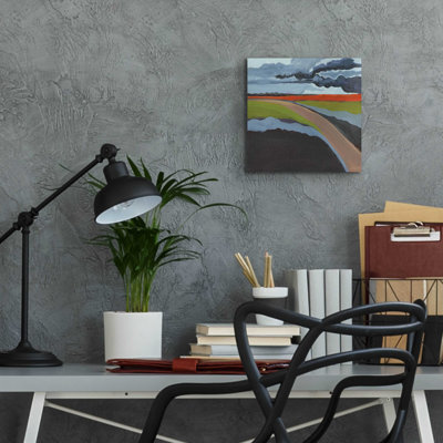 «To the Left» par Kamdon Kreations, art en verre acrylique