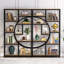 175 cm H x 95 cm W Steel Geometric Bookcase-568958154