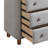 Chest, Gray Boucle