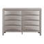 Commode Marilla, champagne argenté-890673156