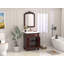 Ensemble de meuble-lavabo simple 30 po en bois massif Hopkinton