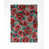 Floral bleu sarcelle sélectionné
