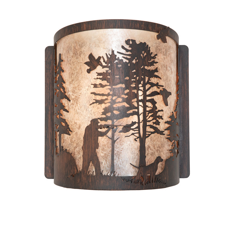 1 - Light Flush Mounted Sconce
