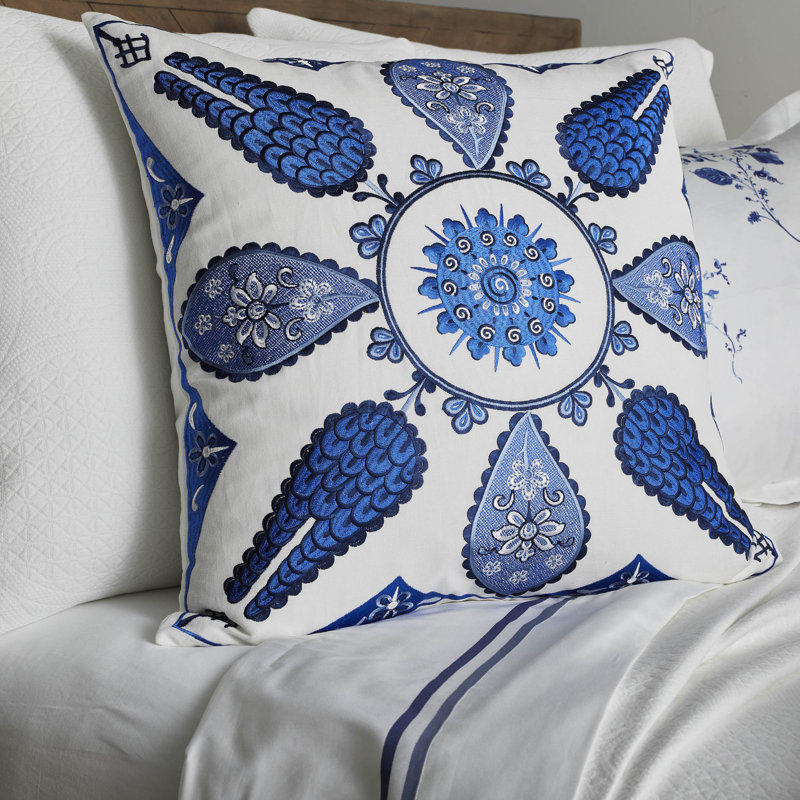 The Met x Ann Gish Iznik Pillow
