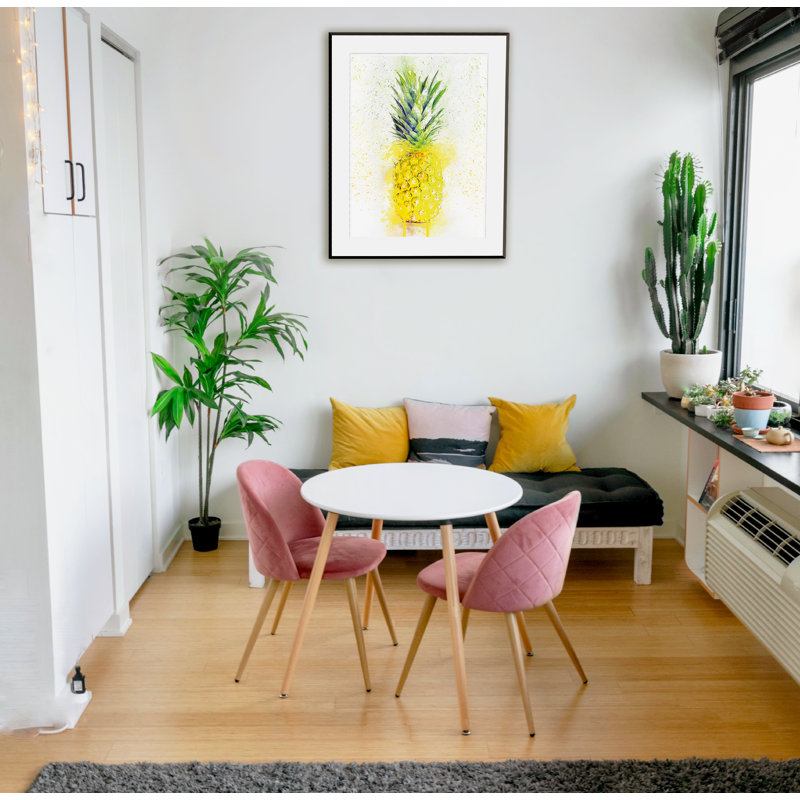 Pineapple - Single Picture Frame Print on Wood