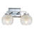 Nella 2 Light Bath Vanity with Alabaster Shade-1060337116