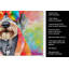 Serviette de cuisine Schnauzer Hippie Dawg