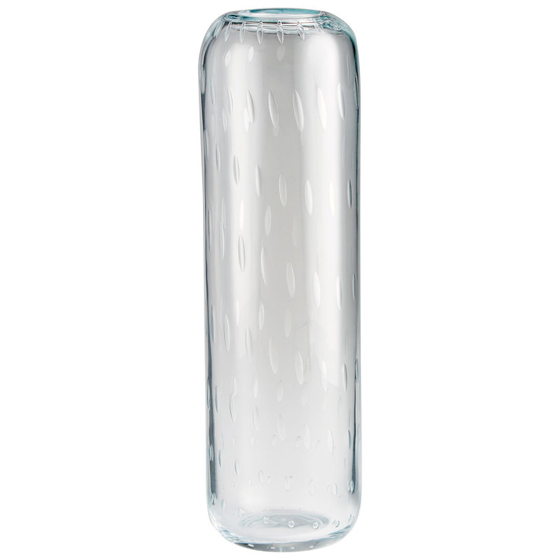 Malibu Glass Table Vase, 19.25" H x 6" W x 6" D
