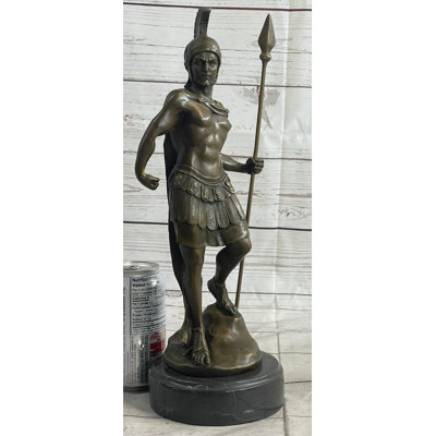 Figurine chevalier rétro Dalou