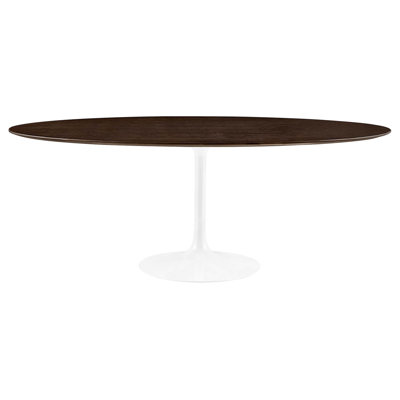 Lippa Oval Wood Grain Dining Table