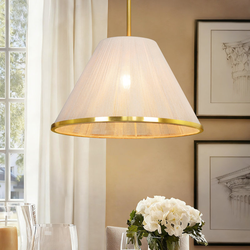 Luminaire suspendu 1 lumière Luminaire suspendu pour îlot de cuisine pour salle à manger et chambre à coucher