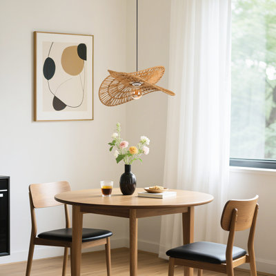 Handwoven Rope Pendant Light for Living Rooms, Dining ,Bedrooms & Cafés