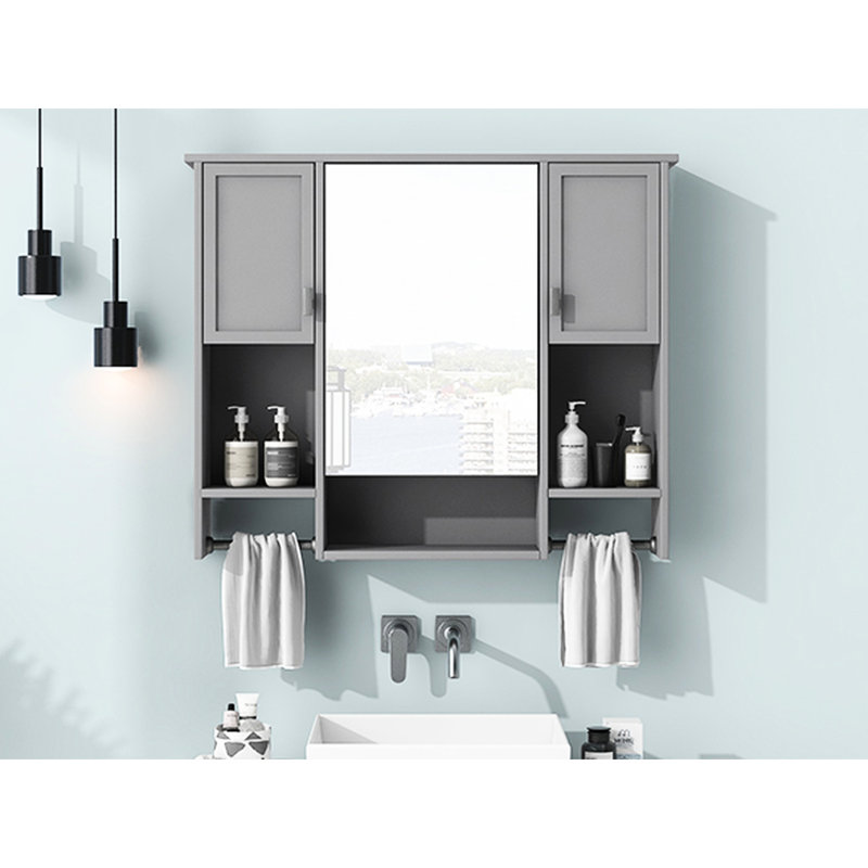 Armoire murale à miroir pour salle de bain - 35 po x 28 po