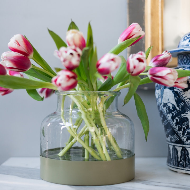 3-in-1 Glass Bloom Vase, Vineyard
